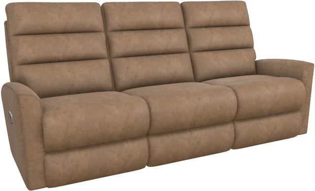 La-Z-Boy® Liam Chestnut Power Wall Reclining Sofa with Headrest-0