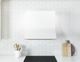Zephyr Designer Collection Horizon 36" Matte White Glass Wall Mounted Range Hood-3