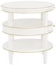 Fairfield® Camille Linen Round End Table-3