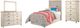 Signature Design by Ashley® Willowton 3-Piece Whitewash Twin Youth Panel Headboard Bed Set-0