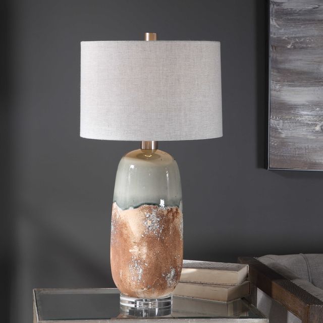 Uttermost® Maggie Gray/Green Table Lamp-1