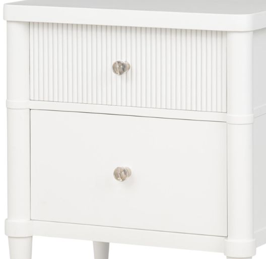 Legacy Kids Teen Adeline Cloud White Rectangular Youth Nightstand-1
