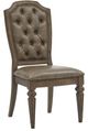Magnussen Home® Durango Willadeene Brown Dining Side Chair with Upholstered Seat & Back-0