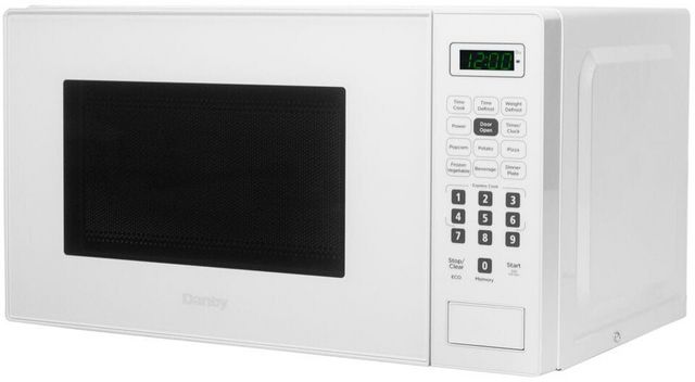 Danby® 0.7 Cu. Ft. White Countertop Microwave -2