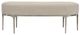 Bernhardt Linea Graphite/Gray Bench-0