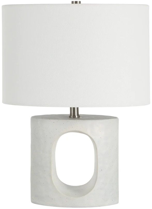 Renwil® Everren Damian Black Speckled/Gray Table Lamp-3