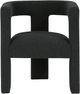 Coaster® Petra Boucle Black Upholstered Accent Side Chair-1