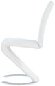 Global Furniture USA D9002 White Dining Side Chair-2