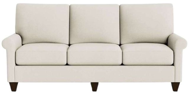 Bassett® Furniture Customizable True Custom® Roll Arm Sofa-0