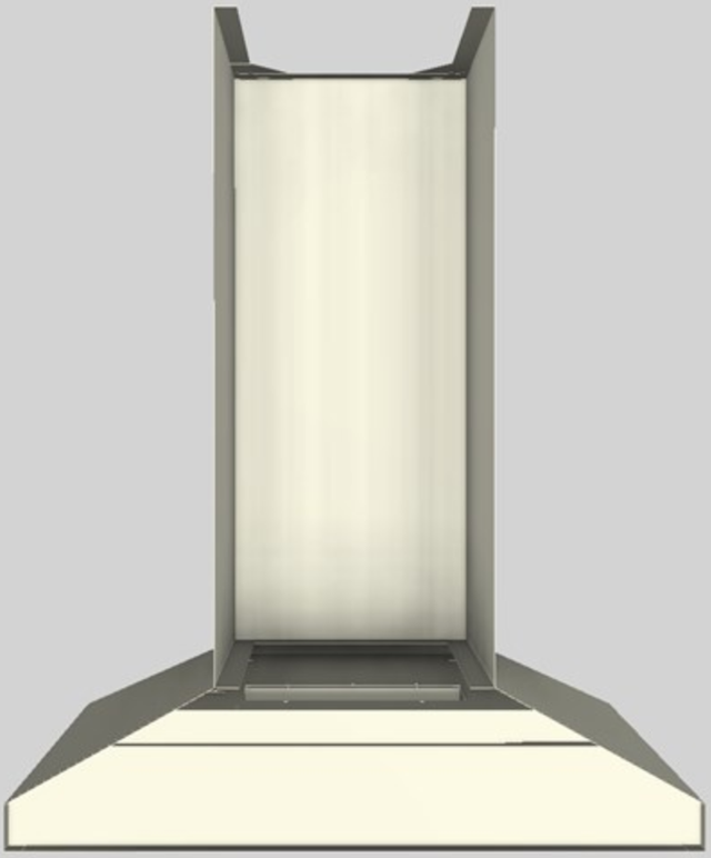 Vent-A-Hood® K Series 30" Biscuit Wall Mounted Range Hood-2