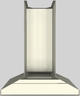 Vent-A-Hood® K Series 30" Biscuit Wall Mounted Range Hood-2