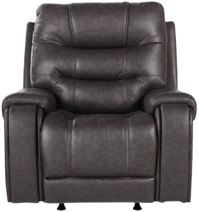 Signature Design by Ashley® Trumble Smoke Manual Rocker Recliner-1