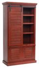 American Heartland Manufacturing Rustic Winsome Red Shutter Door Pantry-0