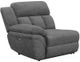 Coaster® Bahrain Charcoal Sectional LAF Power Recliner-1