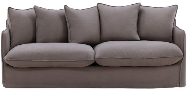 Dovetail Furniture Lexia Stone Slipcovered Sofa-1