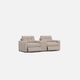 Drew & Jonathan Home ModularOne New Horizon 3-Piece Stone Power Reclining Modular Sectional-0