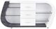 Global Furniture USA D4127 Dark Gray/White Buffet-0