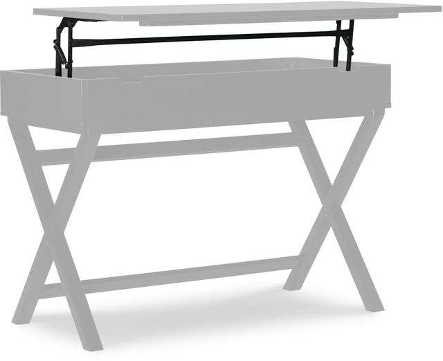 Linon Peggy White Writing Desk -3
