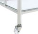 Elements International Ezra Chrome Serving Bar Cart-3
