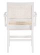 Meridian Furniture Preston White Dining Arm Chair-2