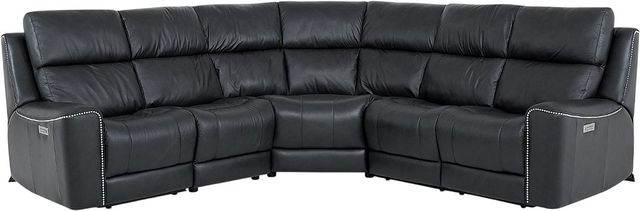 Palliser® Furniture Customizable Hastings 4-Piece Power Reclining Curved Sectional with Power Headrest and Power Lumbar-0