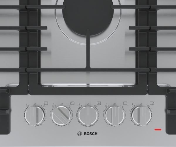 Bosch® 500 Series 36" Stainless Steel Gas Cooktop-2
