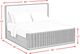 Elements International Sylvie 4-Piece Dark Brown King Bedroom Set-2