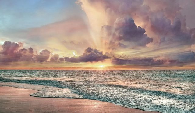 Classy Art Copper Beach by Mike Calascibetta Wall Art-0