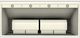 Vent-A-Hood® 54" Biscuit Wall Mounted Range Hood-4