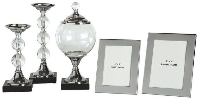 Signature Design by Ashley® Diella 5-Piece Silver Accessory Set-0