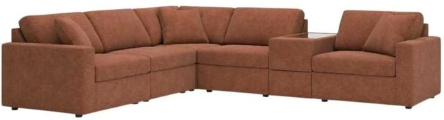 Signature Design by Ashley® Modmax 6-Piece Spice L-Shape Sectional with Storage Console-0