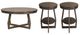 Liberty Furniture Hayden Way 3 Piece Gray Wash Table Set (1 Cocktail 2 End Tables)-0