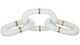 A & B Home White Decorative Marble Chain Sculpture-0