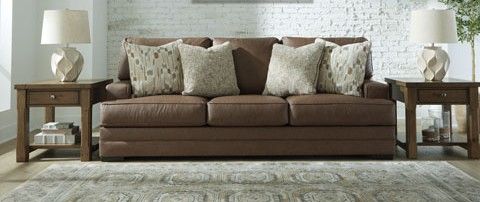 Benchcraft® VillaCourt Caramel Sofa-2