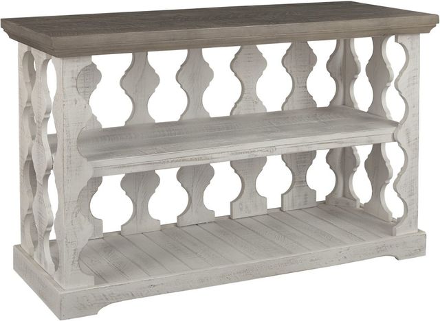 Havalance Sofa Table - Gray/White Havalance Sofa Table - Gray/White