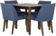 Liberty Furniture Space Savers 5-Piece Blue/Satin Walnut Rectangular Dining Set-0