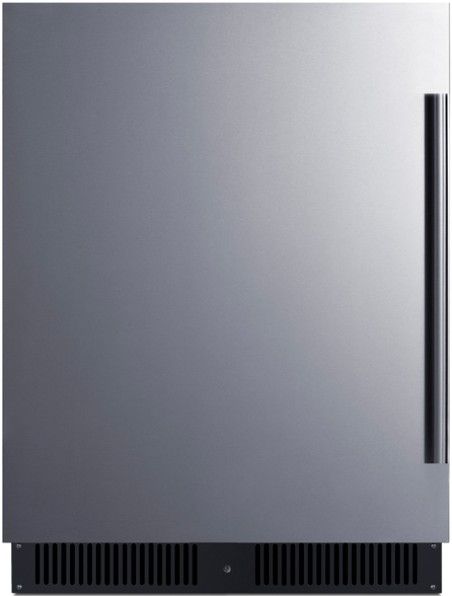 Summit® 3.7 Cu. Ft. Stainless Steel ADA Compliant Undercounter Freezer-0