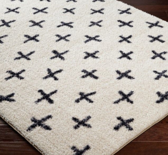 Surya Lykke Black/White 4'x6' Area Rug-2