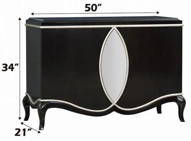 ACME Furniture Ashor Black Console Cabinet-2