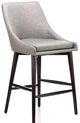 Mazin Furniture Fillmore Grey/Espresso 24" Counter Chair-1