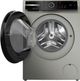 Bosch® 800 Series Pearl Steel Front Load Washer & Electric Dryer Laundry Pair-5