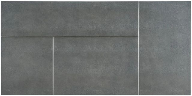 Hooker® Furniture Chapman Gray Cocktail Table with Pewter Base-2