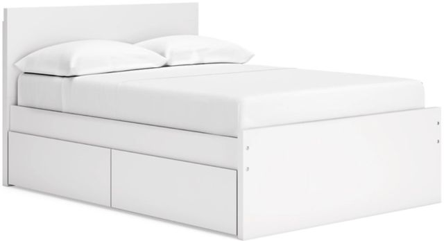 Signature Design by Ashley® Onita White Full Panel Storage Bed-0