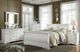 Signature Design by Ashley® Anarasia 5-Piece White Queen Sleigh Headboard Bedroom Set-5