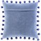 Surya Serengeti Denim 18"x18" Toss Pillow with Down Insert-1