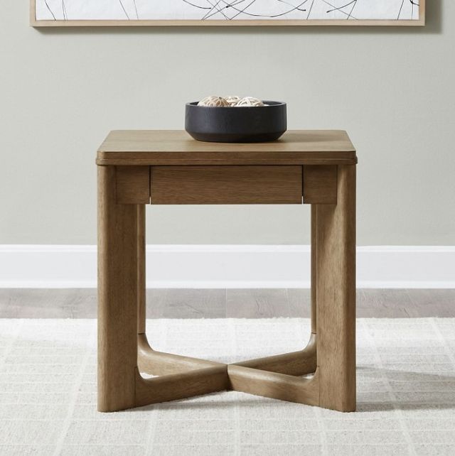 Liberty Furniture Ballentine Weathered Bronze End Table-1