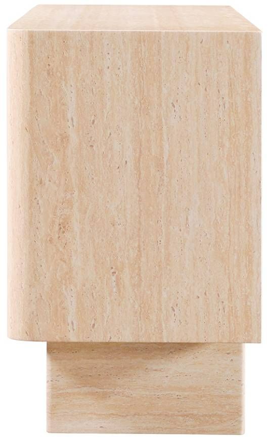 ACME Furniture Inca Travertine Stone Server-4