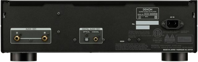 Denon® Black CD/SACD Player-3