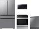 Samsung 4 Piece Stainless Steel Kitchen Package-0