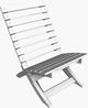 Unwasted® Ease White Plastic Outdoor Accent Chair-0